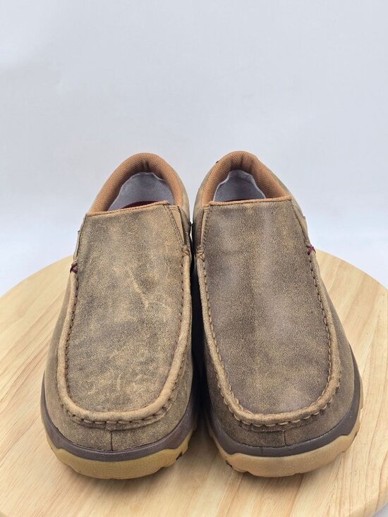 Twisted X Men’s  Slip-On Driving Moc Shoes Leather Loafer Mxc0003 sz 11.5M main image 6